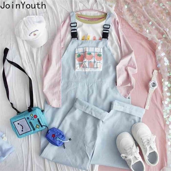 joinyouth print strawberry cute rompers womens jumpsuit jumper bodysuit trousers kawaii girl spring overalls pants preppy style, Black;white
joinyouth print strawberry cute rompers womens jumpsuit jumper bodysuit trousers kawaii girl spring overalls pants preppy style, Black;white