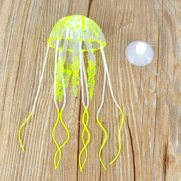 glowing effect artificial jellyfish fish tank aquarium decorations silicone aquariums small ornament
glowing effect artificial jellyfish fish tank aquarium decorations silicone aquariums small ornament