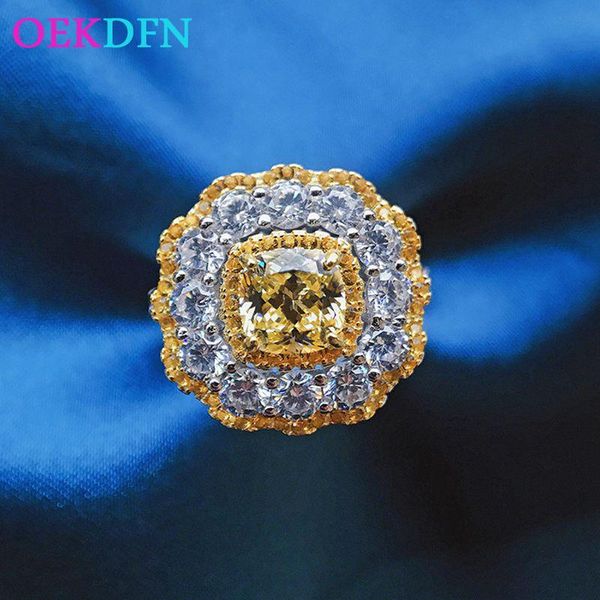 cluster rings oekdfn 100% 925 sterling silver citrine created moissanite gemstone wedding engagement classic ring for women fine jewelry, Golden;silver
cluster rings oekdfn 100% 925 sterling silver citrine created moissanite gemstone wedding engagement classic ring for women fine jewelry, Golden;silver