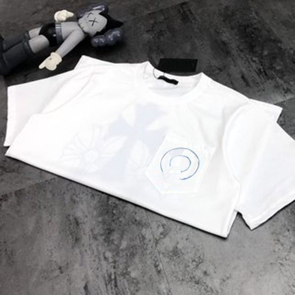 crosin trendy recommended spring summer pasted back blue cross casual round neck loose t-shirt for men and wom, White
crosin trendy recommended spring summer pasted back blue cross casual round neck loose t-shirt for men and wom, White