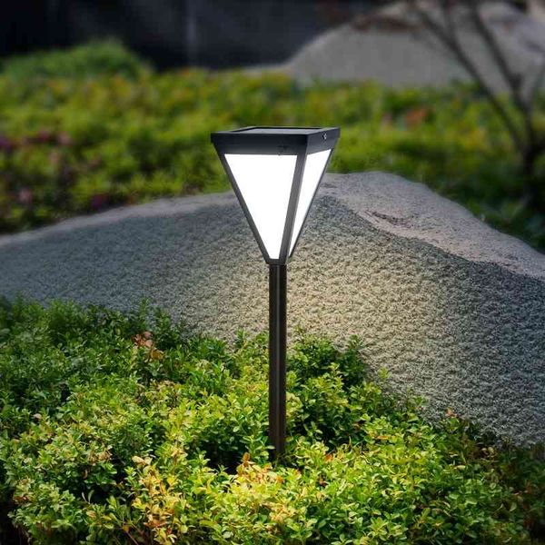 solar energy garden waterproof led outdoor park simple lawn lamp