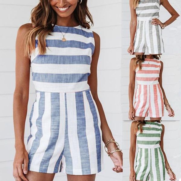 women's jumpsuits & rompers summer women casual sleeveless elegant striped wide leg pants sportswear work 2021, Black;white
women's jumpsuits & rompers summer women casual sleeveless elegant striped wide leg pants sportswear work 2021, Black;white