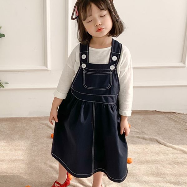 girl's dresses spring summer denim kids clothes girls children suspender clothing for mnct, Red;yellow
girl's dresses spring summer denim kids clothes girls children suspender clothing for mnct, Red;yellow