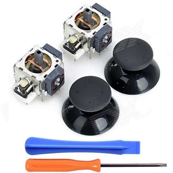 game controllers & joysticks 2sets black original 3d analog vibration joystick +thumb stick rocker mushroom cap +tool for xbox 360 controlle
game controllers & joysticks 2sets black original 3d analog vibration joystick +thumb stick rocker mushroom cap +tool for xbox 360 controlle