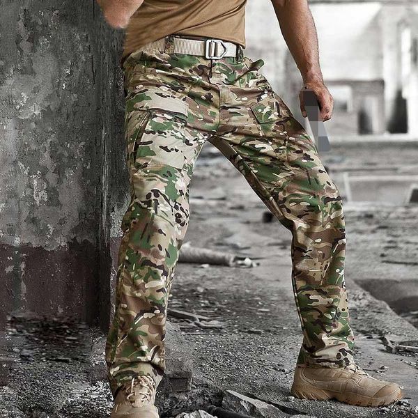 men's pants military army style mc camouflage cargo men casual outdoor tactical man trousers with multi pocket clothing, Black
men's pants military army style mc camouflage cargo men casual outdoor tactical man trousers with multi pocket clothing, Black