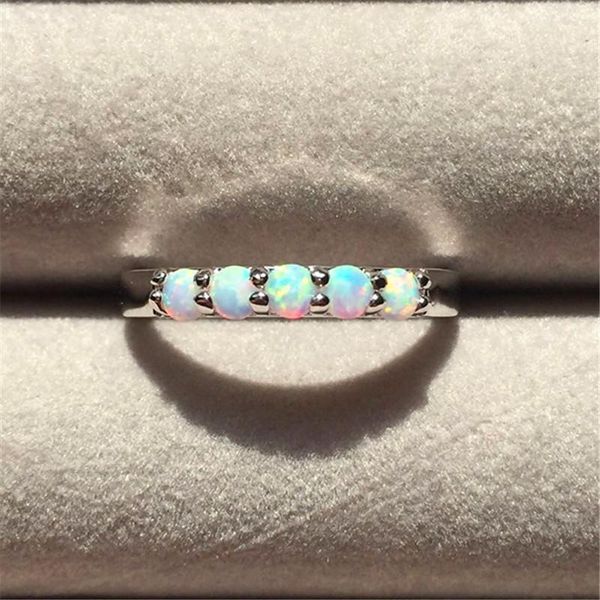 wedding rings boho female blue white opal stone ring fashion simple small round promise engagement for men and women, Slivery;golden
wedding rings boho female blue white opal stone ring fashion simple small round promise engagement for men and women, Slivery;golden