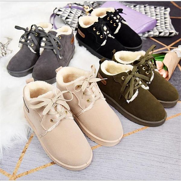 boots winter snow women's korean versatile anti slip plush warm cotton shoes flat bottom lace up bread, Black
boots winter snow women's korean versatile anti slip plush warm cotton shoes flat bottom lace up bread, Black