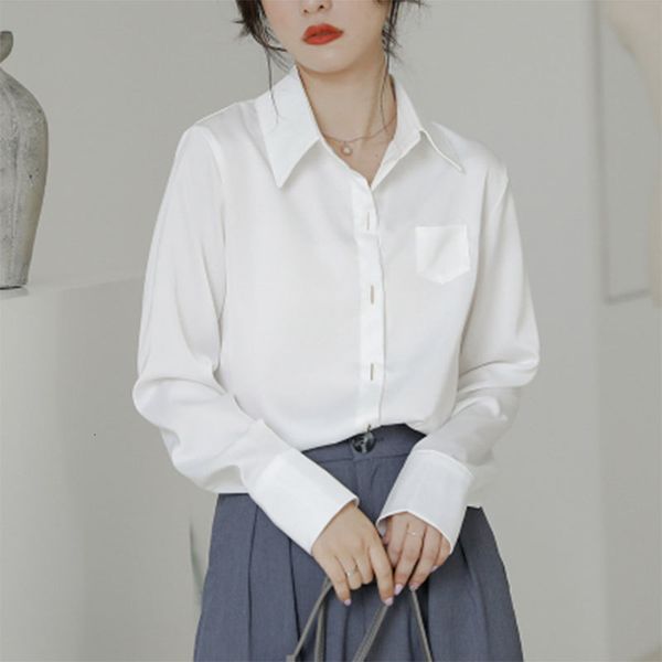 t shirts autumn korea fashion women long sleeve loose chiffon shirts office lady turn-down collar ol white blouse m590 1oe1
t shirts autumn korea fashion women long sleeve loose chiffon shirts office lady turn-down collar ol white blouse m590 1oe1