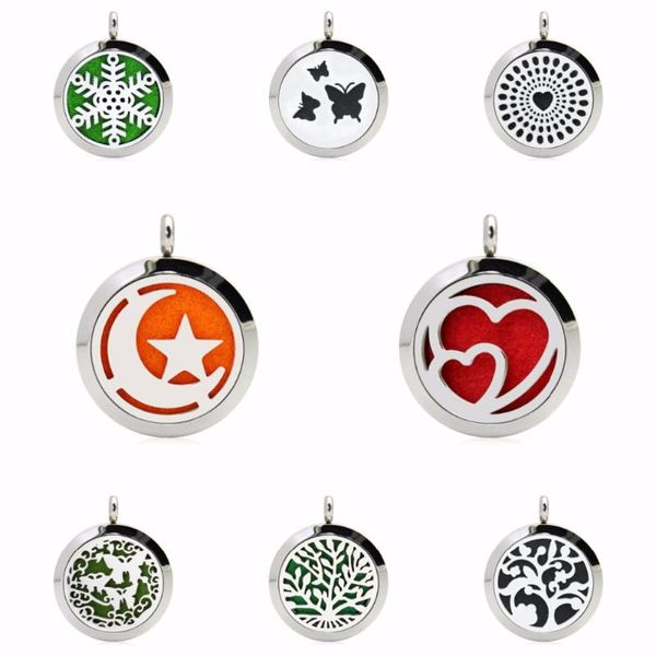 pendant necklaces heart moon star tree of life 316l stainless steel 25mm aroma essential oil diffuser locket necklace 10 pads, Silver
pendant necklaces heart moon star tree of life 316l stainless steel 25mm aroma essential oil diffuser locket necklace 10 pads, Silver
