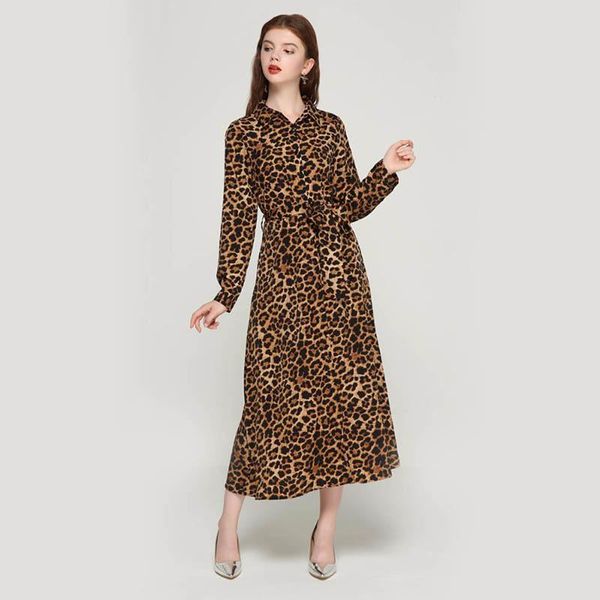 casual dresses armedeo 2021 women leopard print dress bow tie sashes long sleeve retro ladies chic vestidos, Black;gray
casual dresses armedeo 2021 women leopard print dress bow tie sashes long sleeve retro ladies chic vestidos, Black;gray