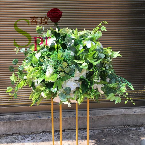 decorative flowers & wreaths spr 30-55cm wedding table centerpiece flower ball green leaves arch runner artificial party decoration
decorative flowers & wreaths spr 30-55cm wedding table centerpiece flower ball green leaves arch runner artificial party decoration