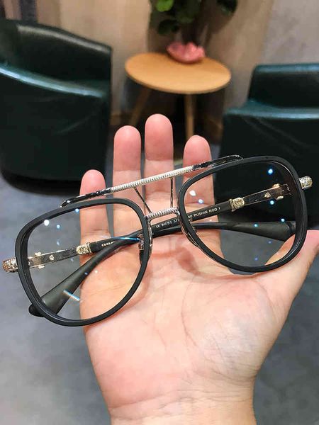designer sunglasses jiandan red&blue character pairing glass male business big square frame pure titanium retro blue light protection, White;black
designer sunglasses jiandan red&blue character pairing glass male business big square frame pure titanium retro blue light protection, White;black