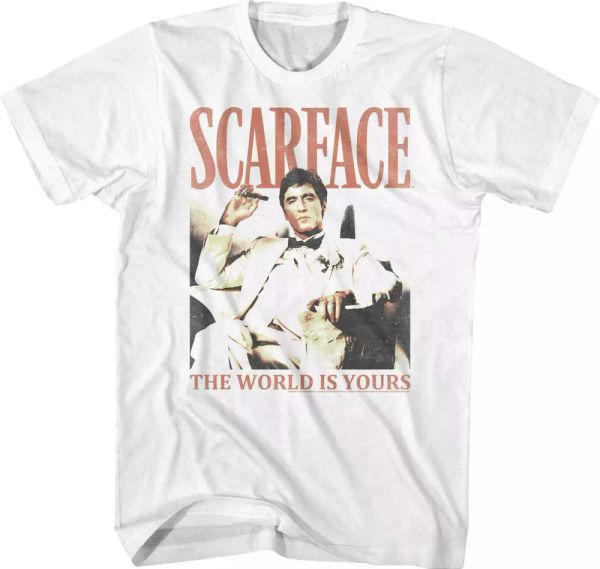 scarface the world is yours t shirt licensed mob mafia al pacino movie tee white, White;black
scarface the world is yours t shirt licensed mob mafia al pacino movie tee white, White;black