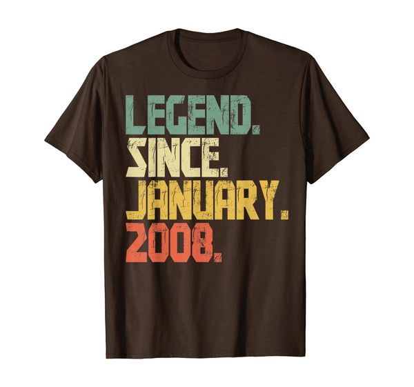 12 years old Gifts Shirt- Legend Since January 2008 T-Shirt, Mainly pictures
12 years old Gifts Shirt- Legend Since January 2008 T-Shirt, Mainly pictures