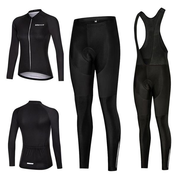racing sets long sleeve cycling jersey set bib pants bmx roupas femininas ciclismo clothing woman outfits mtb bike uniform equipment, Black;blue
racing sets long sleeve cycling jersey set bib pants bmx roupas femininas ciclismo clothing woman outfits mtb bike uniform equipment, Black;blue