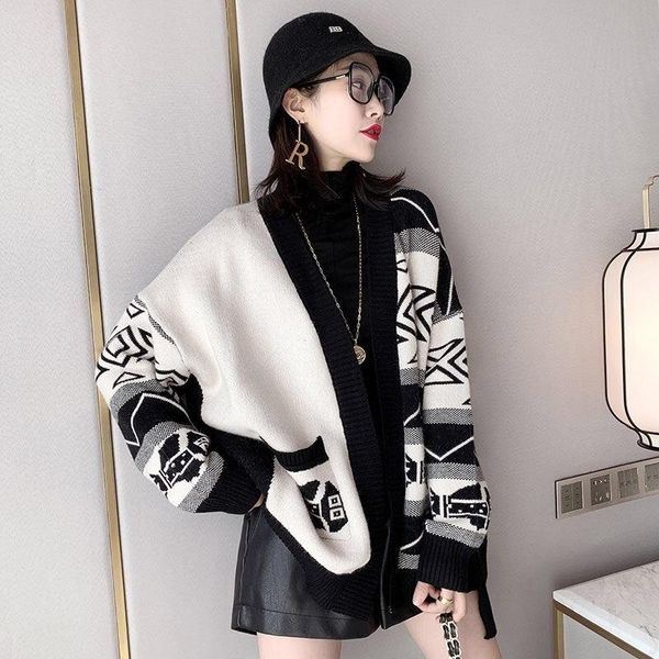 women's jackets cmaz 2021 autumn winter thick coats for women spring and clothing wool knitted coat mid-length, Black;brown
women's jackets cmaz 2021 autumn winter thick coats for women spring and clothing wool knitted coat mid-length, Black;brown