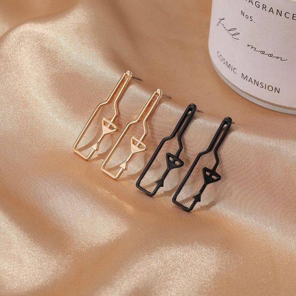 earring women bottle stud earrings simple hollow pendant jewelry ladies fashion elegant gold color trendy zinc alloy oorbellen, Golden;silver
earring women bottle stud earrings simple hollow pendant jewelry ladies fashion elegant gold color trendy zinc alloy oorbellen, Golden;silver
