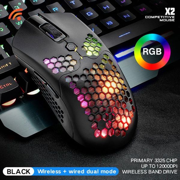 mice x2 12000dpi dual mode gaming mouse 7 keys hollow out design wireless with rgb light effect for lappc computer
mice x2 12000dpi dual mode gaming mouse 7 keys hollow out design wireless with rgb light effect for lappc computer