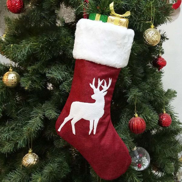christmas decorations 2021 embroidered elk snowman santa stockings xmas ornaments pendant candy holiday gift bag
christmas decorations 2021 embroidered elk snowman santa stockings xmas ornaments pendant candy holiday gift bag