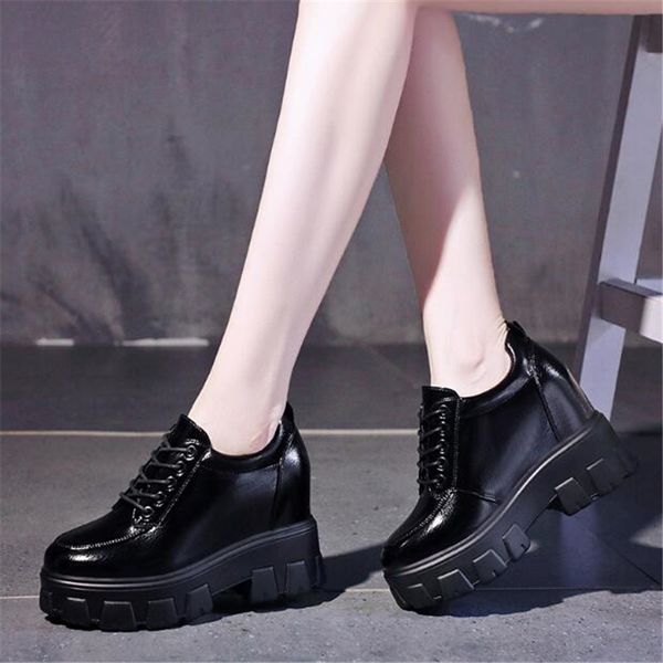 new high platform patent leather casual sneakers women autumn winter wedge shoes for women 9.5cm height increasing walking shoes
new high platform patent leather casual sneakers women autumn winter wedge shoes for women 9.5cm height increasing walking shoes