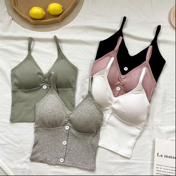 women tank womens summer camisole fashion cropped button outer wear thin v neck knit wx73 drop, White
women tank womens summer camisole fashion cropped button outer wear thin v neck knit wx73 drop, White