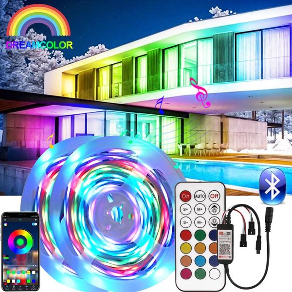 strips dream color music sync led strip lights rgbic bluetooth control with remote for room bedroom kitchen christmas decor
strips dream color music sync led strip lights rgbic bluetooth control with remote for room bedroom kitchen christmas decor
