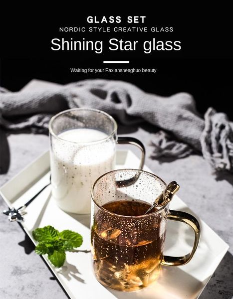 girl's heart glass star water cup office coffee mug with cover and spoon wine glasses
girl's heart glass star water cup office coffee mug with cover and spoon wine glasses