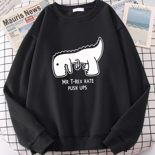 men's hoodies & sweatshirts mr t-rex hate push ups print men hooded simple fleece autumn street crewneck hoodie hipster oversize woman, Black
men's hoodies & sweatshirts mr t-rex hate push ups print men hooded simple fleece autumn street crewneck hoodie hipster oversize woman, Black