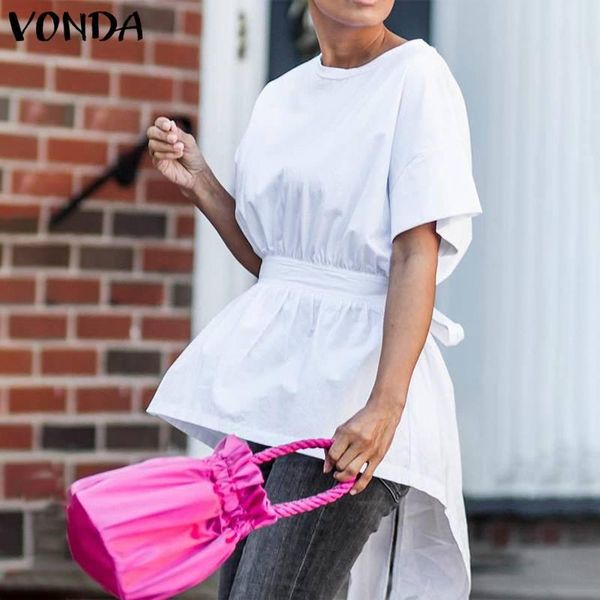 casual loose party blouse vonda 2021 autumn women elegant fashion basic shirt female backless short sleeve blouses and women's & sh, White
casual loose party blouse vonda 2021 autumn women elegant fashion basic shirt female backless short sleeve blouses and women's & sh, White