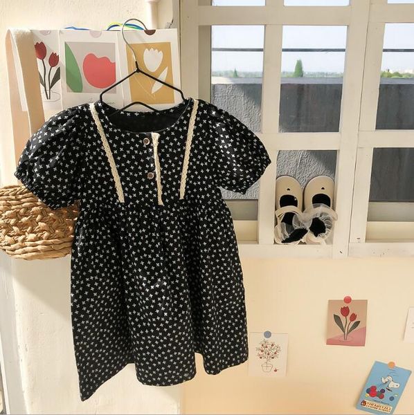 girl's dresses 2021 korea style girls printed dress fashion cotton summer 2-7 years yu194, Red;yellow
girl's dresses 2021 korea style girls printed dress fashion cotton summer 2-7 years yu194, Red;yellow