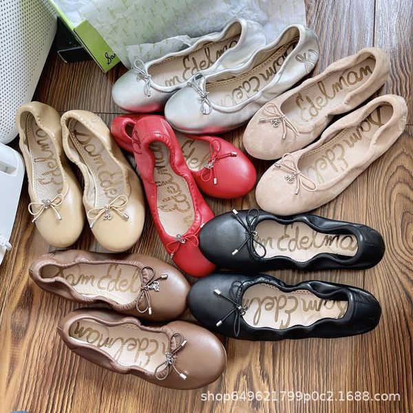 luxury shoes one foot pedal versatile 2021 round head bow ballet women's flat bottom comfortable pea soft sole single sho, Black
luxury shoes one foot pedal versatile 2021 round head bow ballet women's flat bottom comfortable pea soft sole single sho, Black
