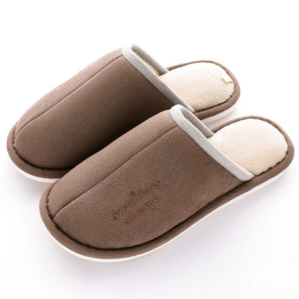 slippers winter women's warm suede plush home non slip indoor couple soft female shoes 2021, Black
slippers winter women's warm suede plush home non slip indoor couple soft female shoes 2021, Black