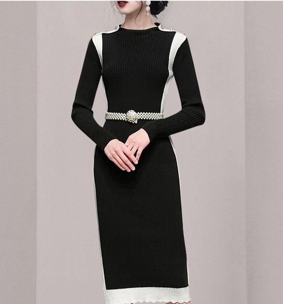 casual dresses 2021 winter autumn knitted dress o neck slim elastic bodycon long knit warm sweater, Black;gray
casual dresses 2021 winter autumn knitted dress o neck slim elastic bodycon long knit warm sweater, Black;gray
