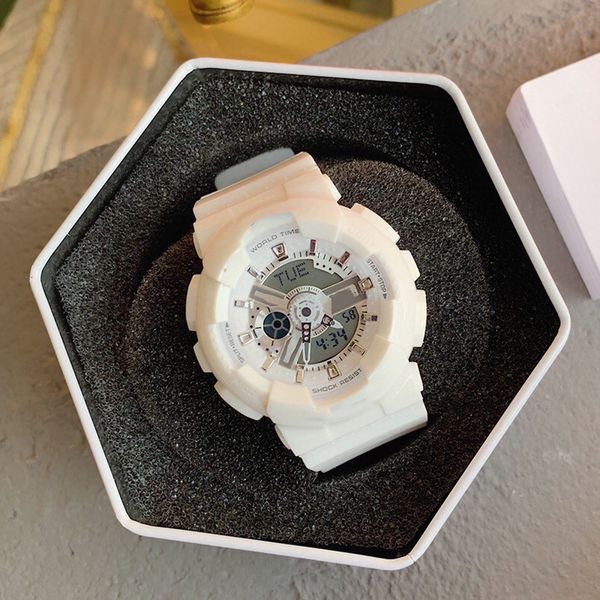 led sports watch baby-g fashion dial large area texture metal color designer men and women outdoor shockproof luminous diving tour (gift box, Slivery;brown
led sports watch baby-g fashion dial large area texture metal color designer men and women outdoor shockproof luminous diving tour (gift box, Slivery;brown
