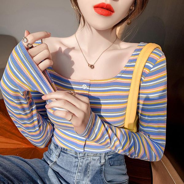 brand spring autumn women's wear t-shirt long-sleeved colour color leisure for female cotton, White
brand spring autumn women's wear t-shirt long-sleeved colour color leisure for female cotton, White