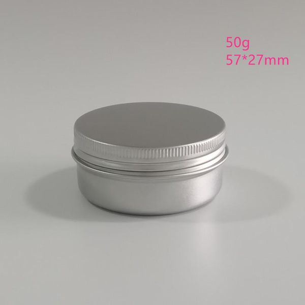 storage bottles & jars 50g silver empty round aluminum box metal tin 50ml refillable cosmetic cream diy portable jar tea container pot
storage bottles & jars 50g silver empty round aluminum box metal tin 50ml refillable cosmetic cream diy portable jar tea container pot