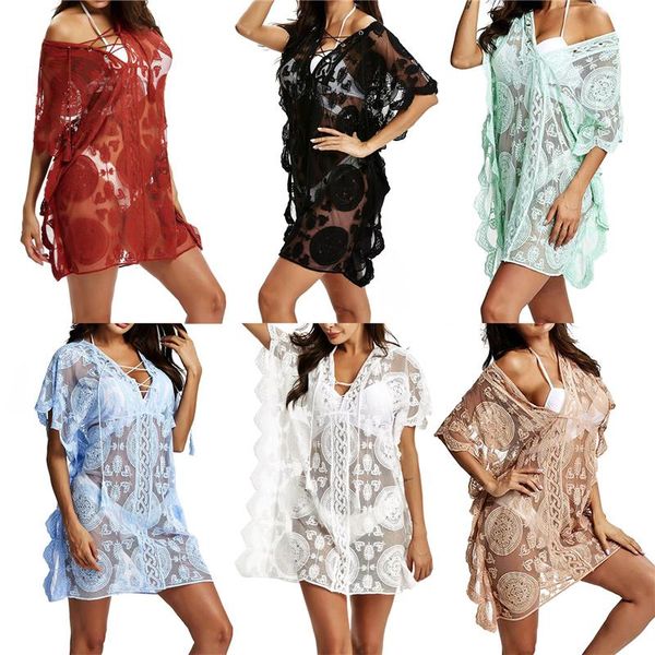 meihuida women solid color beach blouse short sleeve loose style v-neck light 2021 cover-ups swimwear women's, White;black
meihuida women solid color beach blouse short sleeve loose style v-neck light 2021 cover-ups swimwear women's, White;black