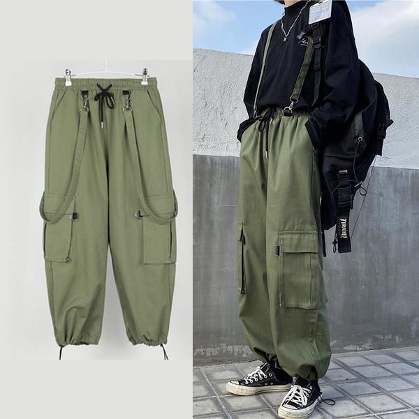 men's pants houzhou black cargo overalls men summer navy baggy casual trousers pocket korean streetwear techwear hip hop
men's pants houzhou black cargo overalls men summer navy baggy casual trousers pocket korean streetwear techwear hip hop