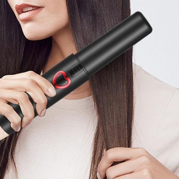hair straightener & curler wireless easy to use 2 in 1 design rechargeable for household1, Brown
hair straightener & curler wireless easy to use 2 in 1 design rechargeable for household1, Brown