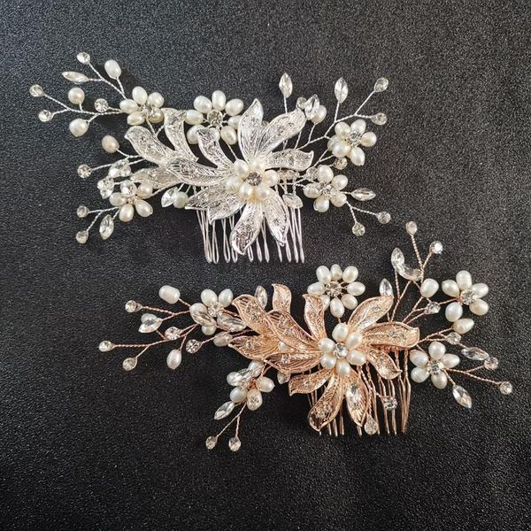 hair clips & barrettes slbridal handmade rhinestones crystal freshwater pearls flower wedding comb bridal headdress accessories women jewelr, Golden;silver
hair clips & barrettes slbridal handmade rhinestones crystal freshwater pearls flower wedding comb bridal headdress accessories women jewelr, Golden;silver