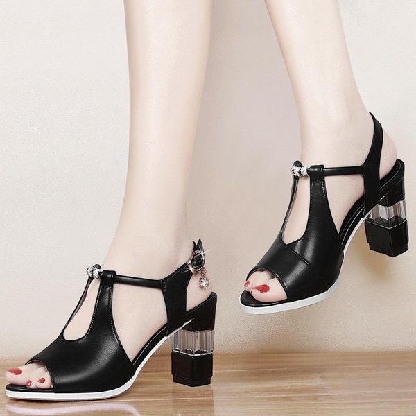 sandals vintage peep toe thick high heels women casual ankle strap crystal woman hollow out platform shoes, Black
sandals vintage peep toe thick high heels women casual ankle strap crystal woman hollow out platform shoes, Black