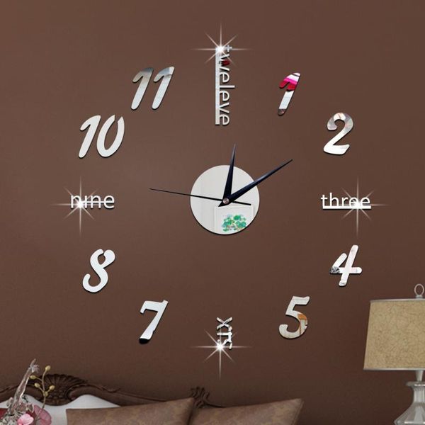 home decoration 3d mirror clocks fashion personality diy circular living room big wall clock watch
home decoration 3d mirror clocks fashion personality diy circular living room big wall clock watch