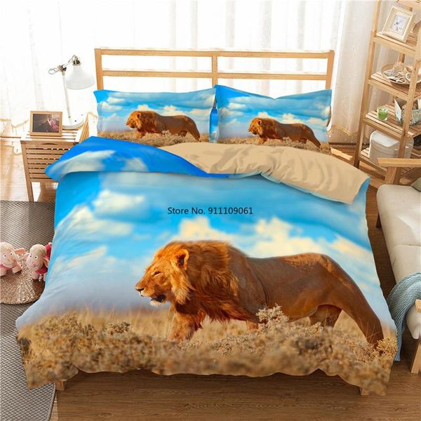 bedding sets 2-3pcs home textile 3d lion set lovely animals duvet cover with pillowcase quilt covers king full size bedclothes
bedding sets 2-3pcs home textile 3d lion set lovely animals duvet cover with pillowcase quilt covers king full size bedclothes