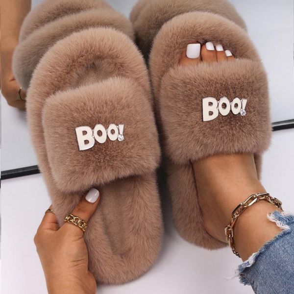 slippers for women fluffy faux fur slides 2021 flats stainless steel sandals custom house flip flops special shoes, Black
slippers for women fluffy faux fur slides 2021 flats stainless steel sandals custom house flip flops special shoes, Black