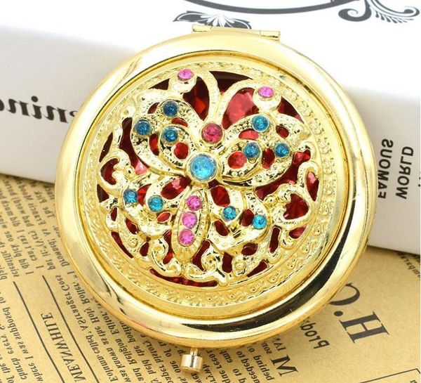 chic retro vintage gold metal pocket mirror compact cosmetic mirrors crystal studded portable gifts wholesale party favor
chic retro vintage gold metal pocket mirror compact cosmetic mirrors crystal studded portable gifts wholesale party favor