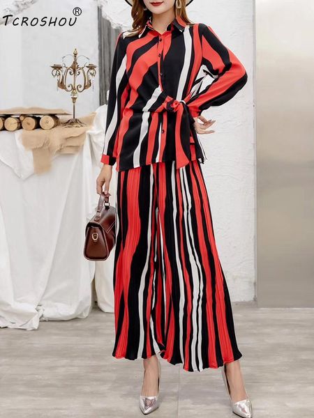retro multicolor print bandage shirt two-piece set ladies autumn style + frills elastic waist wide leg pants xl women's two piece, White
retro multicolor print bandage shirt two-piece set ladies autumn style + frills elastic waist wide leg pants xl women's two piece, White