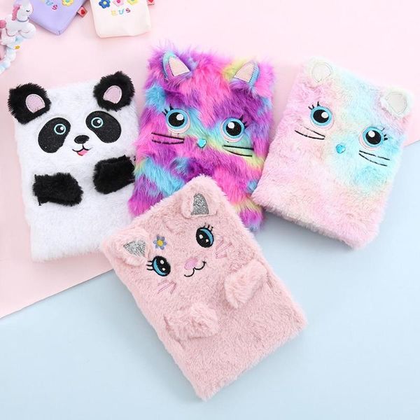 cartoon cat panda fluffy diary girls journal notebook memo pad birthday gift notepads, Purple;pink
cartoon cat panda fluffy diary girls journal notebook memo pad birthday gift notepads, Purple;pink