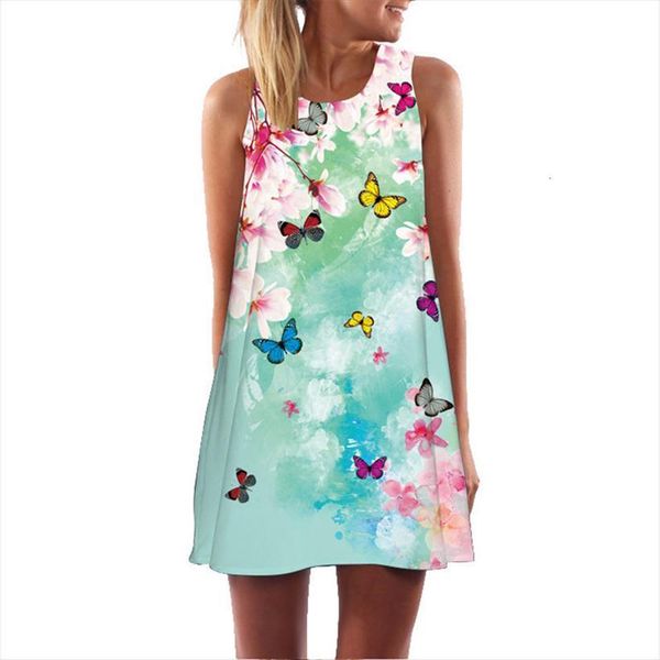 summer sleeveless butterfly floral print women dresses casual beach loose chiffon mini vestidos, Black;gray
summer sleeveless butterfly floral print women dresses casual beach loose chiffon mini vestidos, Black;gray