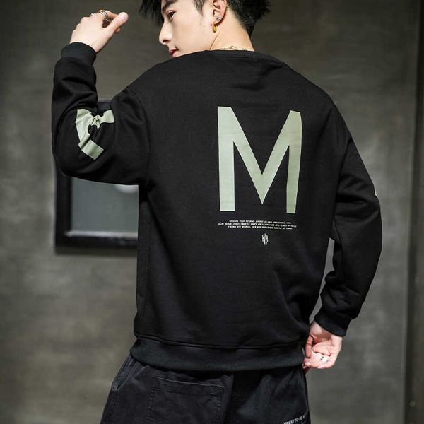 fashion brand men's sweater 2021 autumn embroidered letter fashion handsome long sleeve, Black
fashion brand men's sweater 2021 autumn embroidered letter fashion handsome long sleeve, Black
