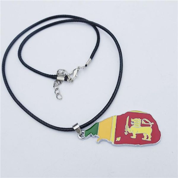 metal enamel colorful sri lanka the national flag pendant lion necklace jewelry for men women necklaces, Silver
metal enamel colorful sri lanka the national flag pendant lion necklace jewelry for men women necklaces, Silver